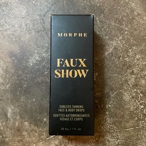 Morphe Faux Show Sunless Tanning Face and Body Drops Never Opened